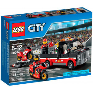 Bộ xếp hình Vận chuyển xe đua Lego 60084