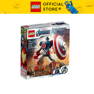 Đồ chơi Lego Chiến Giáp Captain America 76168