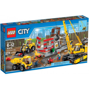 Đồ chơi Lego City - Công trường xây dựng Building site 60076
