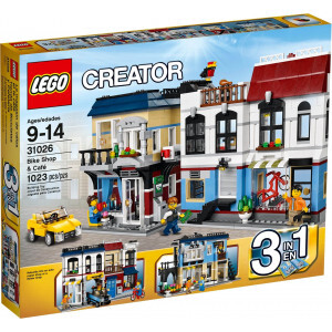 Bộ xếp hình Cửa hàng xe đạp và quán cà phê Lego Creator 31026