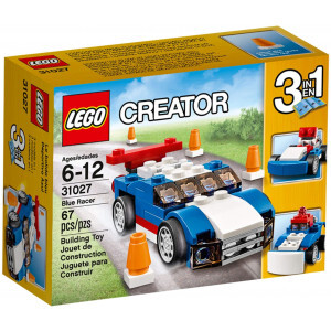 Bộ xếp hình Xe đua xanh Lego Creator 31027