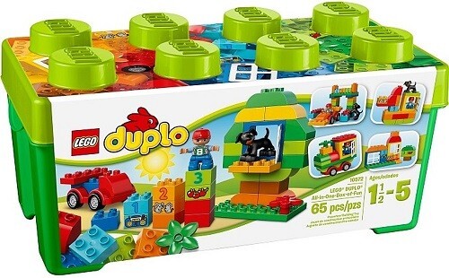 Bộ xếp hình Thùng gạch Duplo vui nhộn Lego 10572