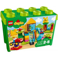 Đồ Chơi LEGO DUPLO 10864 - Khu Vui Chơi của Bé (LEGO DUPLO 10864 Large Playground Brick Box)