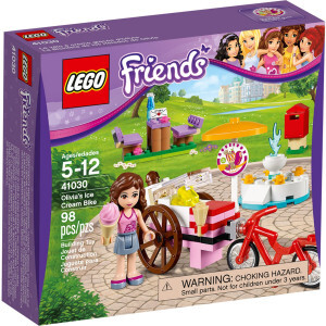 Mô hình Xe kem của Olivia Ice Cream Bike Lego Friends 41030