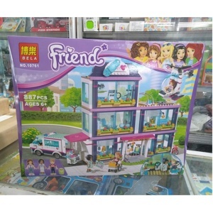 Đồ chơi Lego Friends Bệnh viện Công viên trái tim 887 chi tiết BELA 10761