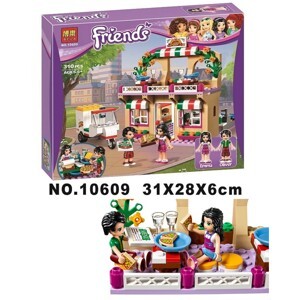 Đồ chơi Lego Friends Tiệm Bánh Pizza Heartlake 310 chi tiết - BELA 10609