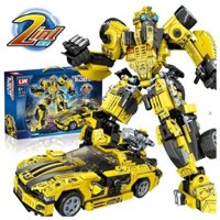 Đồ chơi Lego Iron man Hulkbuster, No. 98262 lê gô lắp ráp 826pcs kích thước lớn 50*35*8cm