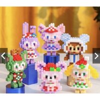 Đồ chơi Lego lắp ráp cho bé dễ thương Lego mini đủ mẫu vui nhộn