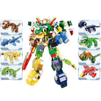 ĐỒ CHƠI LEGO LẮP RÁP KHỦNG LONG BIẾN HÌNH ROBOT ĐỘC ĐÁO 8IN1 CAO CẤP