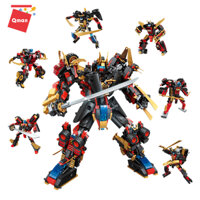 ĐỒ CHƠI LEGO LẮP RÁP ROBOT SAMURAI NHẬT BẢN CỠ LỚN 6 IN 1 QMAN-3105