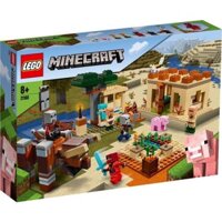 Đồ chơi LEGO MINECRAFT CHÍNH HÃNG - Cuộc Đột Kích Của Illager - SIKU 21160 - Lắp ráp - xếp hình