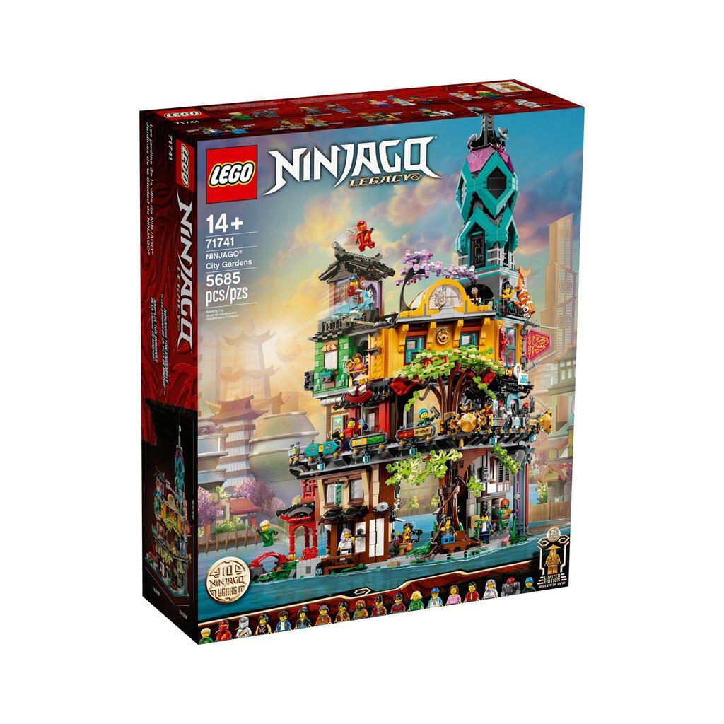 Đồ chơi Lego Niinjago 71741 khu vườn thành phố Niinjago (5685 chi tiết)