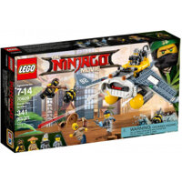 Đồ Chơi LEGO Ninjago 70609 - Máy Bay Thả Bom của Cole (LEGO Ninjago Manta Ray Bomber)