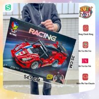 Đồ Chơi LEGO Ô Tô Động Cơ Điều Khiển Từ Xa No.70002 - 354 Miếng Ghép