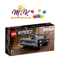Đồ Chơi LEGO SPEED CHAMPIONS Siêu Xe 1970 Dodge Charger RT 76912 345 chi tiết