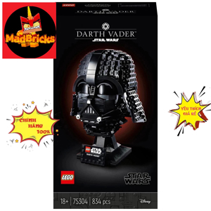 Đồ chơi Lego Star Wars Mũ Giáp Nhân Vật Darth Vader 75304