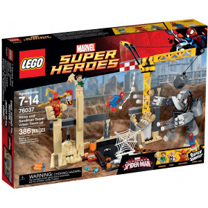 Đồ Chơi Lego Super Heroes 76037 - Liên Minh Quái Vật Rhino Và Người Cát