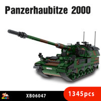 Đồ Chơi Lego Xe Tank Bọc Thép Quân Sự Đức Panzerhaubitze 2000, XB-06047, Mô Hình Xe Tank (1345 mảnh ghép)