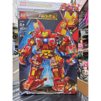 Đồ chơi lego xếp hình người sắt Iron Armor 813 chi tiết
