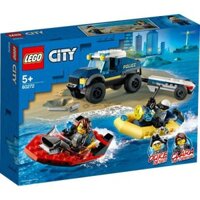 Đồ chơi Lego xếp hình - Xe & Thuyền Cảnh Sát Truy Đuổi Tội Phạm Trên Sông SKU- 60272