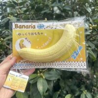 Đồ chơi lỗ thông hơi giải nén phục hồi chậm Hachimi chuối Pulp Squishy Đồ chơi tăng chậm