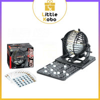 Đồ Chơi Lô Tô Bingo 90 Số Lồng Quay Loto Xổ Số Bingo Lotto 90 Đồ Chơi Giải Trí Trẻ Em - Little Kobo