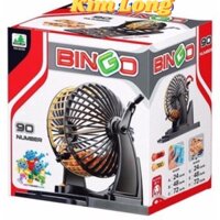 Đồ chơi LÔ TÔ BINGO quay số lồng nhựa 90 số 48 tờ 8229 cho người lớn và trẻ em GIẢI TRÍ NGÀY TẾT