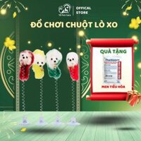 Đồ chơi lò xo đế hít dành cho chó mèo TD PET CARE- Đồ chơi giảm stress cho chó mèo