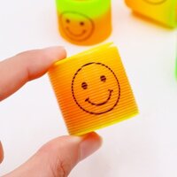 Đồ chơi Lò xo nhỏ nhiều màu mặt cười