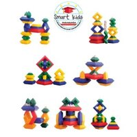 Đồ Chơi Lồng Ghép, Xếp Hình Kim Tự Tháp - Cho Bé Phát Triển Toàn Diện