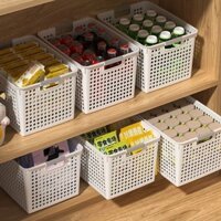 Đồ chơi lưu trữ đồ ăn nhẹ Hiện vật Hộp lưu trữ nhà bằng nhựa Giỏ đựng đồ để bàn Giỏ đựng đồ Hộp sắp xếp nhà bếp linh tinh