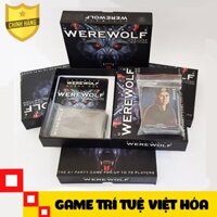 Đồ chơi Ma sói nhập vai Bản Việt Hóa gồm 78 lá, trò chơi trí tuệ gay cấn dành cho 5 - 75 người chơi [GIÁ SIÊU RẺ]
