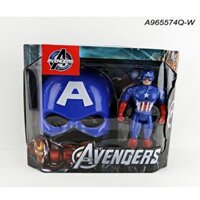 Đồ chơi mặt nạ avengers phát nhạc có đèn (kèm pin), do choi hoa trang thnah doi truong, do choi mat na