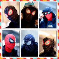 Đồ chơi mặt nạ Cosplay siêu anh hùng, Mặt nạ hóa trang trùm đầu, Spider man, Siêu nhân biến hình, Quà tặng cực hấp dẫn