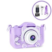 Đồ chơi máy ảnh kỹ thuật số Mini cho trẻ em Quà tặng ngày lễ máy ảnh trẻ em