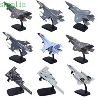 Đồ chơi máy bay chiến đấu SHANLIN, Diecast F16 F22 F35 Mô hình máy bay Aviao, Cake Topper Pullback & Go Mô phỏng với âm thanh nhẹ Đồ chơi máy bay phản lực Đồ chơi trẻ em