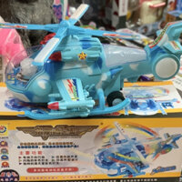 Đồ Chơi Máy Bay Trực Thang Loại Lớn Kèm Nhạc Và Ánh Sáng Gía Rẻ Cho Bé - Bộ Đồ Chơi Máy Bay Thông Minh - Tặng Kèm Pin