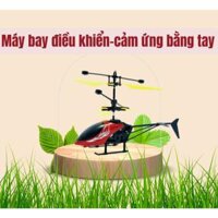 Đồ chơi máy bay trực thăng điều khiển cảm ứng bằng tay Có Đèn Led+ sạc USB.