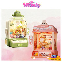 Đồ Chơi Máy Gắp Thú Bông Có Nhạc Có Đèn Tặng Kèm Gấu Bóng Đồ Chơi Gắp Gấu Bông Mẫu Mới Khủng Long - Đồ Chơi VIVI BABY