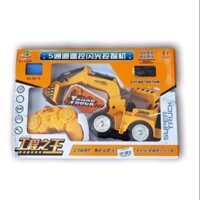 đồ chơi máy múc điều khiển từ xa, sạc được pin khi hết