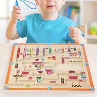 ĐỒ CHƠI MÊ CUNG NAM CHÂM CHỦ ĐỀ MÀU SẮC VÀ SỐ ĐẾM HÌNH ĐỘNG VẬT GIAO THÔNG CHO BÉ