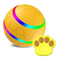 Đồ chơi mèo điện tử điều khiển từ xa cho thú cưng, bóng lăn giải trí tự động, giảm bớt sự nhàm chán, đồ chơi trêu ghẹo thú cưng