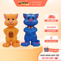 Đồ Chơi Mèo Tôm Cảm Ứng Biết Nhại Giọng Ghi Âm, Mèo Máy Thông Minh Kể Chuyện và Hát Cho Bé Phát Triển Ngôn Ngữ