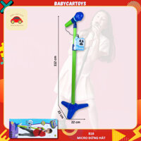 Đồ Chơi Mic Cho Bé Làm Ca Sĩ, Kết Nối Điện Thoại Tạo Beat, Có Loa Phát Nhạc, Chắp Cánh Ước Mơ Cho Bé B18