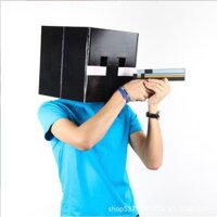 Đồ chơi minecraft đầu hóa trang Enderman cực chất