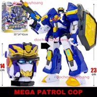 Đồ chơi miniforce 6 robot siêu cảnh sát tuần tra Mega Patrol Cop biệt đội siêu nhân nhí lực lượng nhí super cops