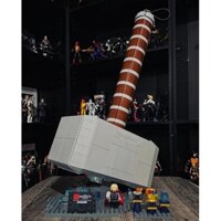 Đồ Chơi Mô Hình 3D Lắp Ráp OEM Marvel Búa Mjolnir Của Thần Sấm Thor 70800 (76209 Thor's Hammer)