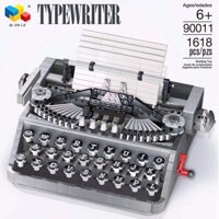 Đồ Chơi Mô Hình 3D Lắp Ráp QiZhiLe Máy Đánh Chữ Cổ Điển 90011 (Type Writer, 1618 mảnh)