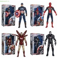 Đồ chơi mô hình Avengers DAPPERGENT, Joint Movable Boy Cool Marvel Nhân vật hành động, Đồ trang trí hàng hóa phim Hulk 7 inch Hình búp bê Thanos Quà tặng sinh nhật