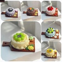 Đồ chơi mô hình bánh trái cây KOPIDA, Bảng cắt kem Đồ trang trí mô hình bánh trái cây, Đồ chơi làm bánh Mô phỏng nhân tạo Mô phỏng dễ thương Đồ trang trí đồ chơi nhà bếp